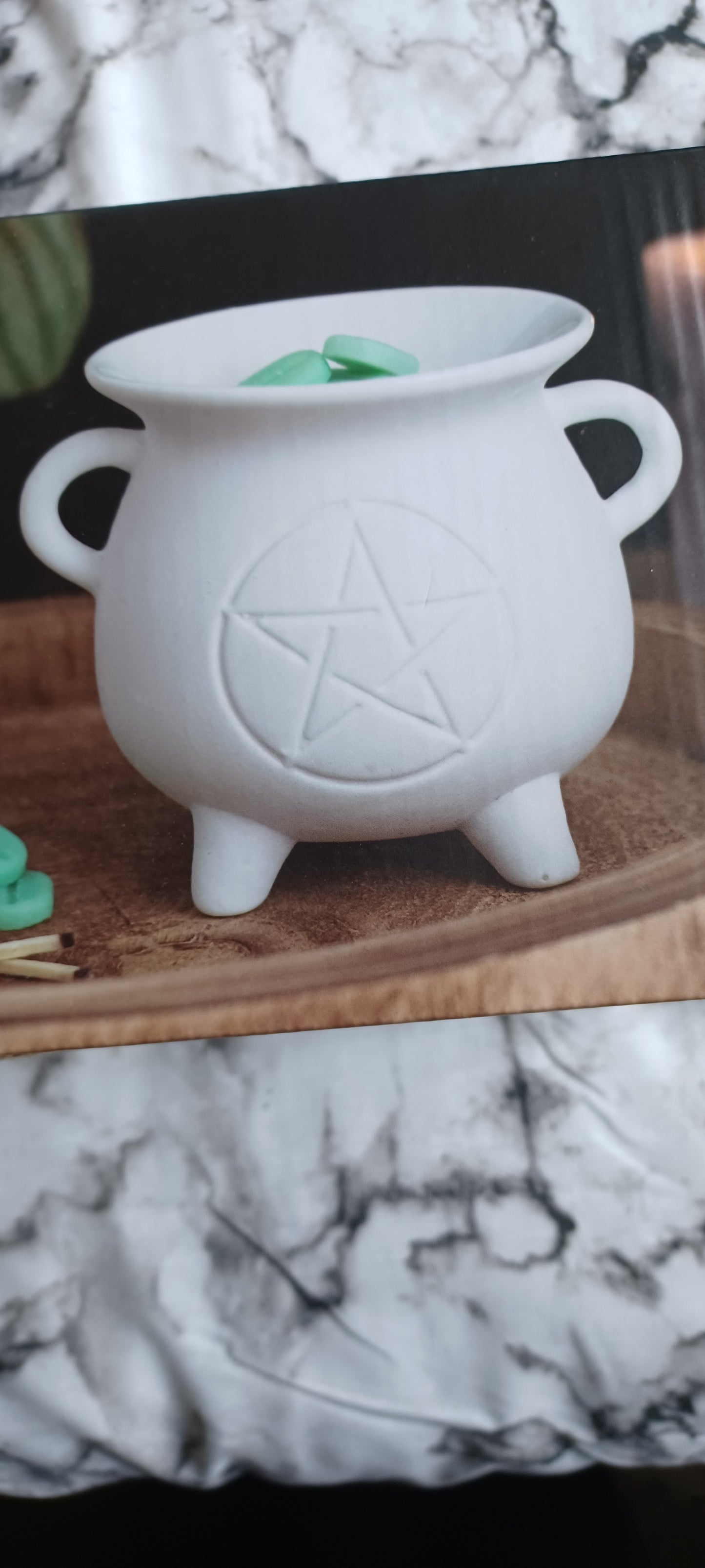 White Pentagram Burners