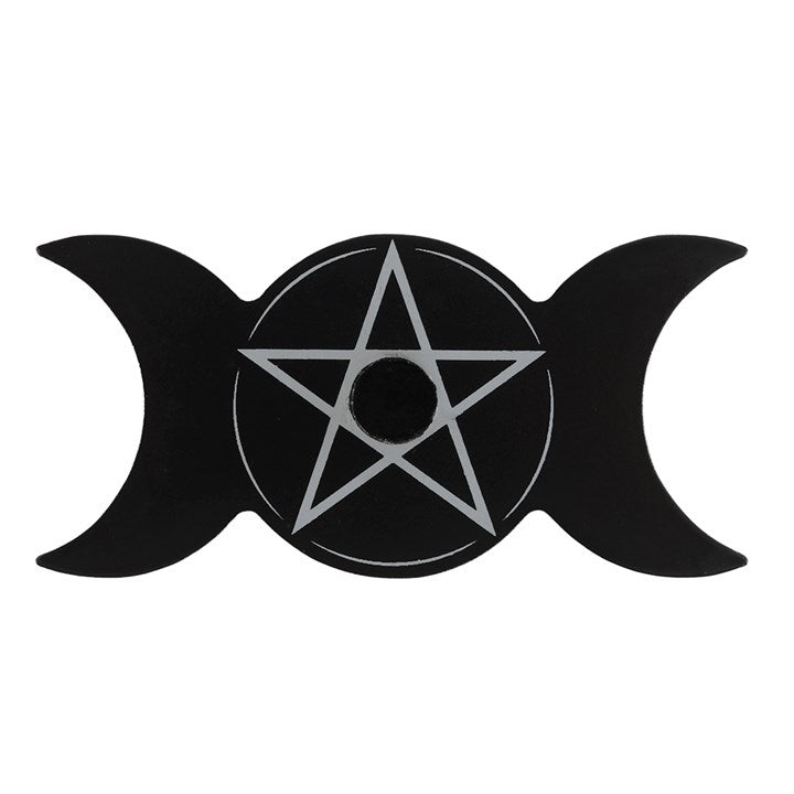 TRIPLE MOON SPELL CANDLE HOLDER