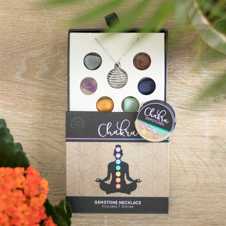 Chakra Crystal Pendant Necklace Kit