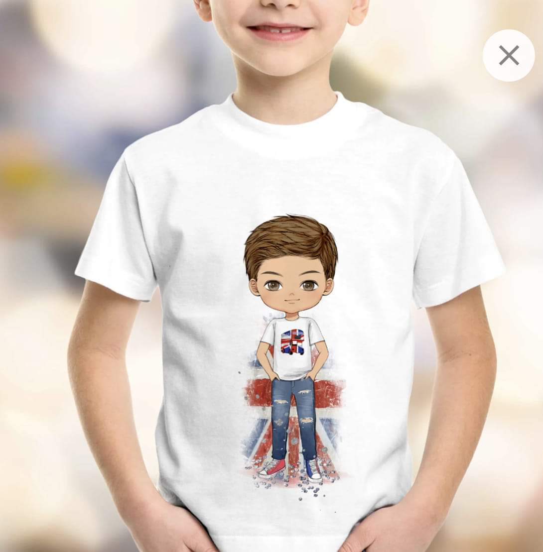 Boys Union Jack T-shirts