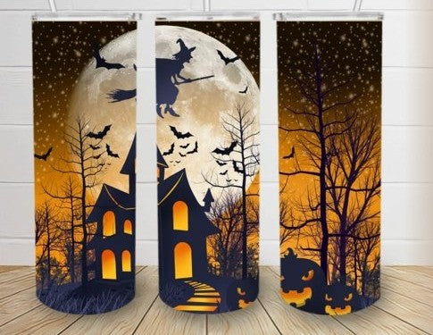 Halloween Skinny Tumbler