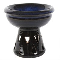 Dark Blue Deep Bowl wax / oil Burner