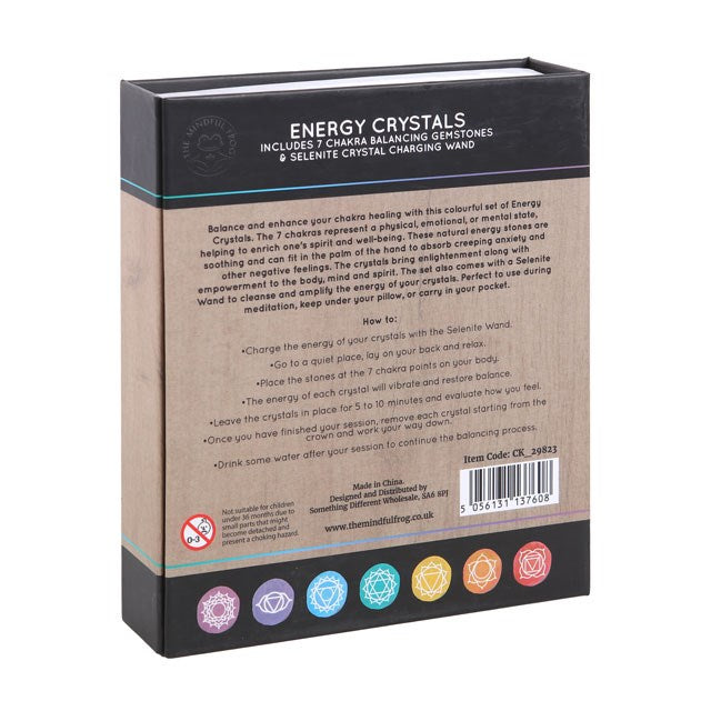 The 7Chakras Energy Crystal Gift Set