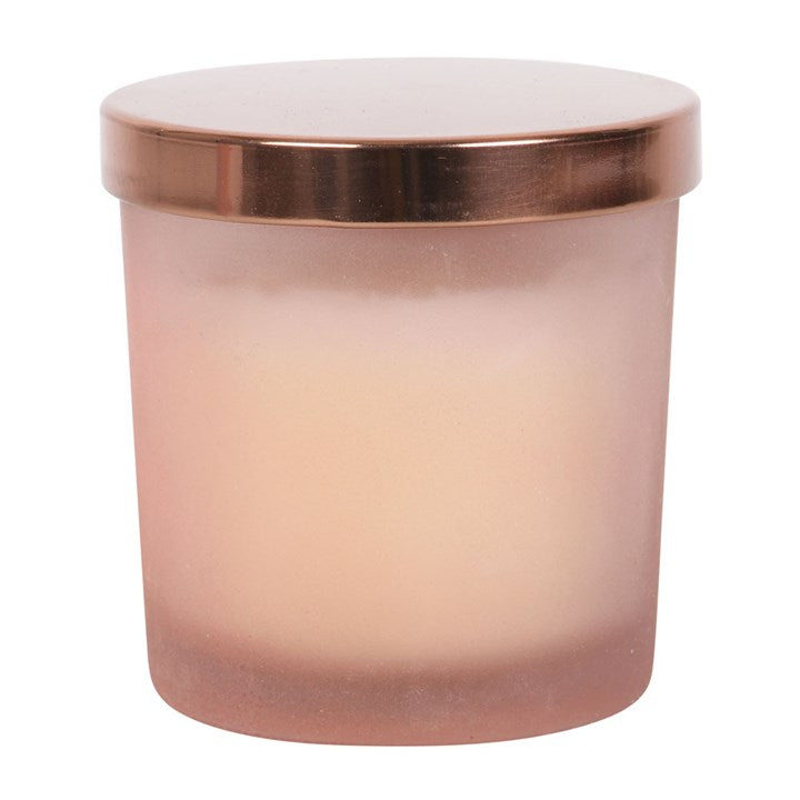 Wild Rose Crystal Chip Gratitude Candle