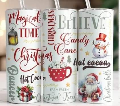Skinny TumblerChristmas